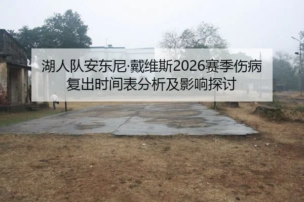 湖人队安东尼·戴维斯2026赛季伤病复出时间表分析及影响探讨